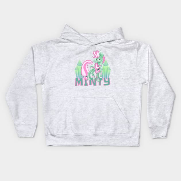 My Little Pony Minty Kids Hoodie by SketchedCrow